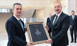 İlham Aliyev, Cumhurbaşkanlığı Savunma Sanayii Başkanı Görgün'ü kabul etti