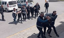 Karaman'da gasp olayına karıştıkları ileri sürülen 3 şüpheli tutuklandı
