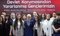 Devlet korumasındaki 600 gencin kamuya ataması yapıldı