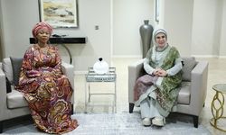 Emine Erdoğan, Sierra Leone Cumhurbaşkanı'nın eşi ile görüştü