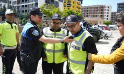 Edirne'de özel çocuklar temsili polis oldu