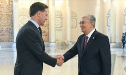 Kazakistan Cumhurbaşkanı Tokayev, Hollanda Başbakanı Rutte'yi kabul etti