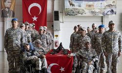 Ankara'da engelliler bir günlük temsili askerlik yaptı