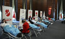 AK Parti ve Türk Kızılay ortaklığında kan bağışı kampanyası düzenlendi