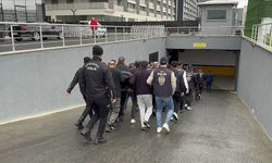 İstanbul'da suç örgütü operasyonunda 42 şüpheli yakalandı