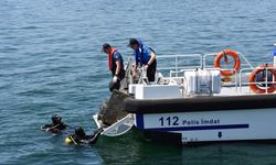 Tekirdağ'da kurbağa ve gemi adamları deniz dibi temizliği yaptı