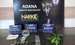 Adana'da uyuşturucu operasyonlarında yakalanan 42 zanlı tutuklandı
