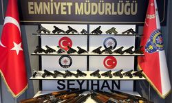 Adana'da uygulamalarda 40 ruhsatsız silah ele geçirildi