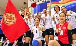 Kırgızistan Kadın Voleybol Takımı şampiyon oldu!