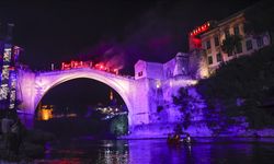 Mostar Köprüsü'nün yeniden yapılışının 20'nci yılı kutlandı