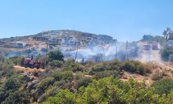 Kaş'ta makilik alanda çıkan yangın kontrol altına alındı