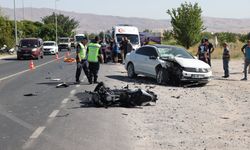 Nevşehir'de otomobille çarpışan motosikletin sürücüsü öldü