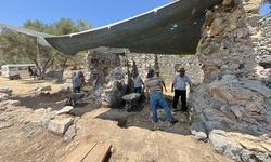 Bodrum'da Kissebükü Antik Kenti'ndeki kazı çalışmaları sürüyor