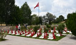 Dumlupınar Şehitliği'nin ziyaretçileri şehit ve gazileri dualarla andı