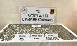 Antalya'da tarihi eser operasyonunda 1 kişi yakalandı