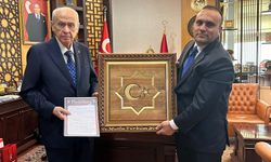 Türk Hukuk Enstitüsü Genel Başkanı Yavuz Aksu'dan MHP Lideri Devlet Bahçeli'ye ziyaret