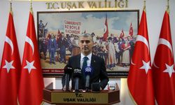 Uşak Valiliğine atanan Naci Aktaş görevine başladı