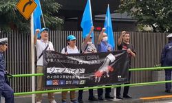 Doğu Türkistan'ın işgal yıl dönümü Japonya'da protesto edildi