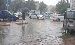 Samsun'da sağanak etkili oldu