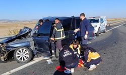 Aksaray'da trafik kazası: 3 yaralı