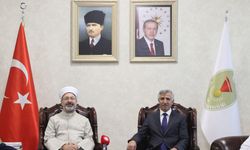 Diyanet İşleri Başkanı Ali Erbaş, Kahramanmaraş Valiliğini ziyaret etti