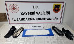 Kayseri'de ayakkabı tabanına uyuşturucu gizleyen şüpheli gözaltına alındı