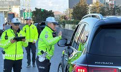 İstanbul'da usulsüz çakar ve siren denetiminde sürücülere para cezası