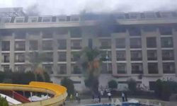 Antalya'da otel yangını