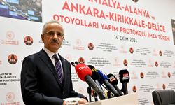 Ankara-Kırıkkale-Delice ve Antalya-Alanya otoyol projelerinin yapımı için imzalar atıldı