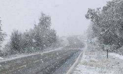 Kastamonu'da yoğun kar yağışı etkili oluyor