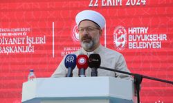 Diyanet İşleri Başkanı Erbaş, Hatay'da yapımı tamamlanan 40 caminin açılışına katıldı