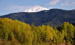 "Anadolu'nun yüce dağı" Ilgaz'da kış ve sonbahar aynı anda yaşanıyor