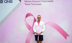 Meme kanseri farkındalığını artırmak amacıyla Pembe Top Tenis Turnuvası düzenlendi