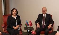 Türkiye ve Azerbaycan Meclis başkanları bir araya geldi