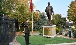 Büyük Önder Atatürk, ebediyete intikalinin 86. yılında Avrupa'da anıldı