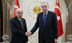 Cumhurbaşkanı Erdoğan, MHP Lideri Devlet Bahçeli ile bir araya geldi