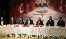 Kırklareli'nde "Bir ve Birlikte Hilal'e Doğru Türkiye Toplantıları" düzenlendi