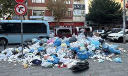 Kartal'da işçilerin eylemi nedeniyle biriken çöplere vatandaş tepki gösterdi