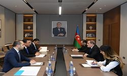 TDT Genel Sekreteri Ömüraliyev, Azerbaycan Dışişleri Bakanı Bayramov ile Bir Araya Geldi