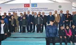 Kazakistan’dan Gaziantep’e Eğitim Desteği: 32 Derslikli Okulun Temeli Atıldı