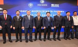 Türkiye-Moğolistan İş Forumu İstanbul'da Yapıldı