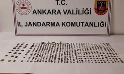 Ankara'da 530 obje ve sikke ele geçirildi