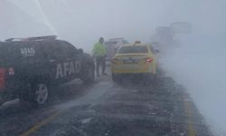 Kardan kapanan Erzurum-Tekman kara yolu ulaşıma açıldı