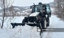 Tokat'ta kar nedeniyle 60 köye ulaşım sağlanamıyor.