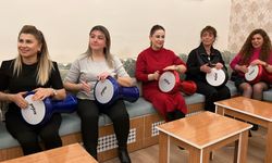 Yozgat'ta kadınlar kurdukları darbuka ritim grubu ile sosyalleşiyor