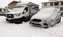 Erzurum, Kars ve Ardahan'da kar ile soğuk hava etkili oluyor