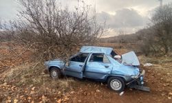 Mardin'de devrilen otomobildeki 5 kişi yaralandı