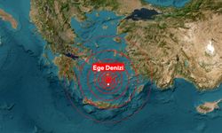 Ege Denizi'nde 5,2 büyüklüğünde deprem