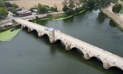 Edirne'de Tunca Nehri'nin kenarı düzenleniyor