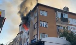 Kartal’da korkutan yangın: O anlar kamerada